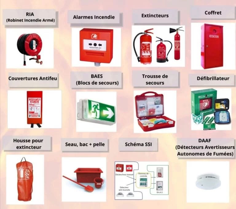 Équipements incendie