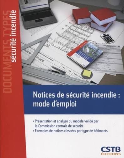 Notices sécurité incendie